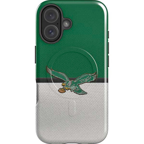 NFL Philadelphia Eagles Vintage iPhone 16 Plus Magsafe Impact Case
