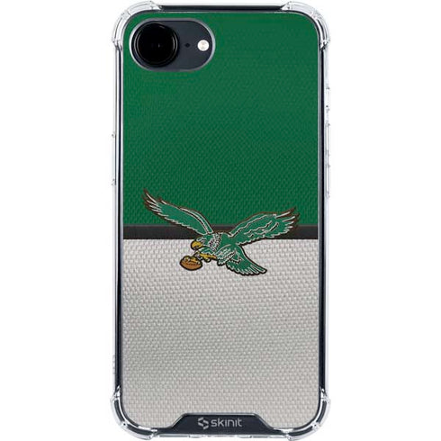 NFL Philadelphia Eagles Vintage iPhone 16e Clear Case