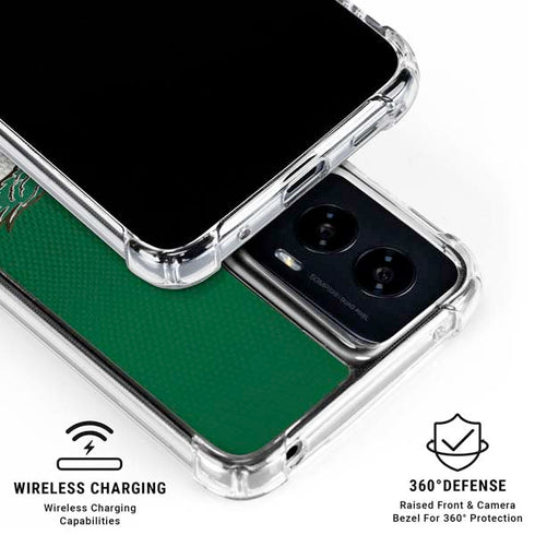 NFL Philadelphia Eagles Vintage Moto G Power 5G (2024) Clear Case