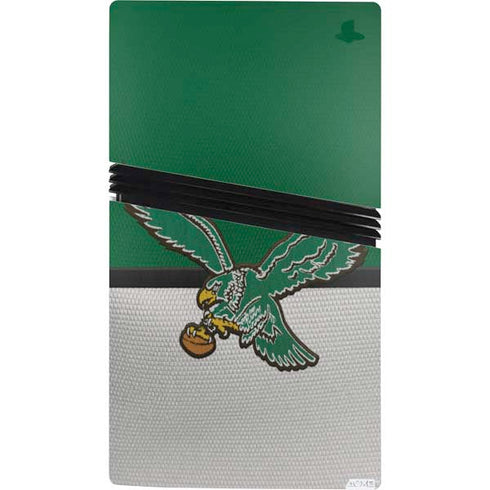 NFL Philadelphia Eagles Vintage PS5 Pro Bundle Skin
