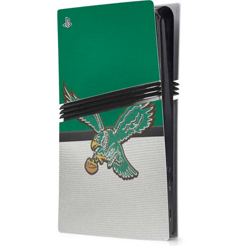NFL Philadelphia Eagles Vintage PS5 Pro Console Skin