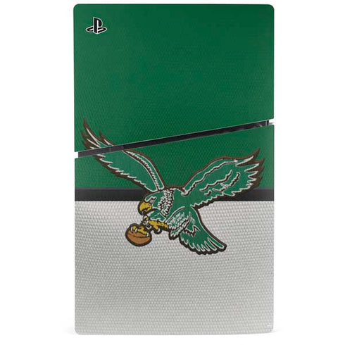 NFL Philadelphia Eagles Vintage PS5 Slim Digital Edition Console Skin