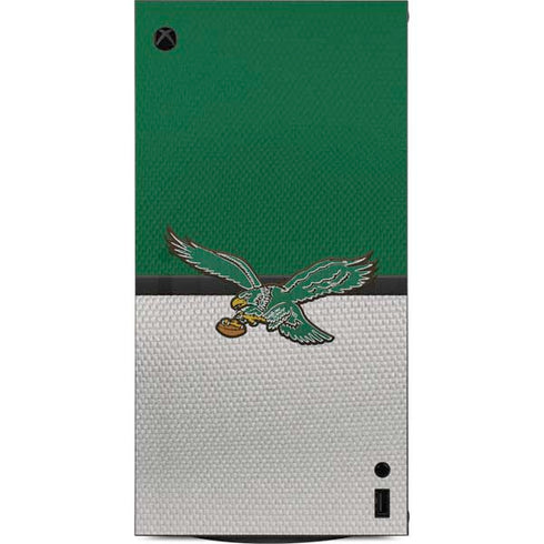 NFL Philadelphia Eagles Vintage XBox Series X Digital Edition Console Skin