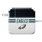 NFL Philadelphia Eagles White Striped 85W Power Adapter (15 and 17 inch MacBook Pro Charger) Skin