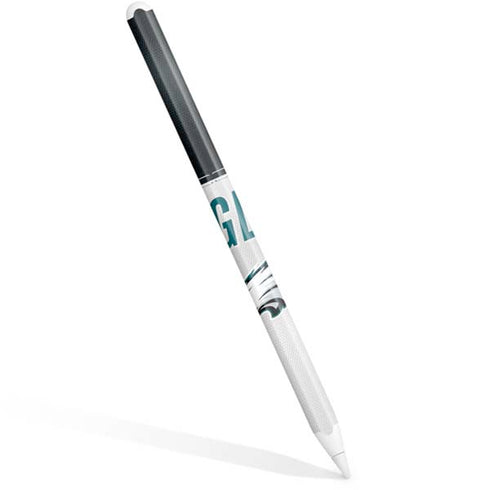 NFL Philadelphia Eagles White Striped Apple Pencil (2nd Gen 2019) Skin