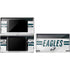 NFL Philadelphia Eagles White Striped Nintendo Skins