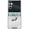 NFL Philadelphia Eagles White Striped Gabb Phone 4 Clear Case