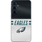 NFL Philadelphia Eagles White Striped Galaxy A35 5G Skin