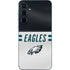 NFL Philadelphia Eagles White Striped Galaxy A35 5G Skin