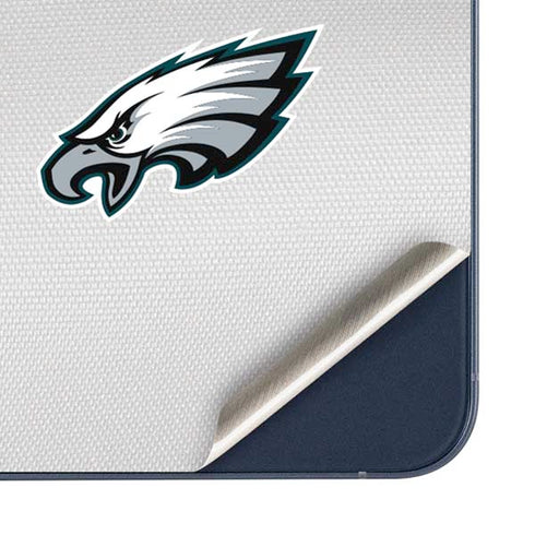 NFL Philadelphia Eagles White Striped Galaxy A35 5G Skin