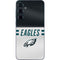 NFL Philadelphia Eagles White Striped Galaxy A55 5G Skin