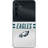 NFL Philadelphia Eagles White Striped Galaxy A55 5G Skin