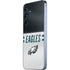 NFL Philadelphia Eagles White Striped Galaxy A55 5G Skin
