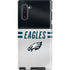 NFL Philadelphia Eagles White Striped Galaxy Cases