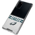NFL Philadelphia Eagles White Striped Galaxy Note20 5G Clear Case