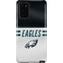 NFL Philadelphia Eagles White Striped Galaxy Note20 5G Pro Case