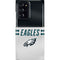 NFL Philadelphia Eagles White Striped Galaxy Note20 Ultra 5G Lite Case