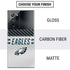 NFL Philadelphia Eagles White Striped Galaxy Note20 Ultra 5G Skin