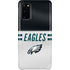 NFL Philadelphia Eagles White Striped Galaxy S20 Lite Case