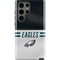 NFL Philadelphia Eagles White Striped Galaxy S23 Ultra Pro Case