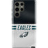 NFL Philadelphia Eagles White Striped Galaxy S23 Ultra Pro Case