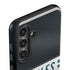 NFL Philadelphia Eagles White Striped Galaxy S25 Impact Case