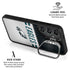 NFL Philadelphia Eagles White Striped Galaxy S24 Kickstand Case