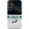 NFL Philadelphia Eagles White Striped Galaxy S25 Plus Impact Case