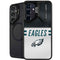 NFL Philadelphia Eagles White Striped Galaxy S24 Plus Kickstand Case