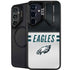 NFL Philadelphia Eagles White Striped Galaxy S25 Plus Kickstand Case