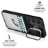 NFL Philadelphia Eagles White Striped Galaxy S25 Plus Kickstand Case