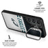 NFL Philadelphia Eagles White Striped Galaxy S24 Ultra Kickstand Case