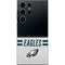 NFL Philadelphia Eagles White Striped Galaxy S24 Ultra Skin