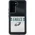 NFL Philadelphia Eagles White Striped Galaxy S24 Waterproof Case