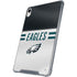 NFL Philadelphia Eagles White Striped iPad 11th Gen (2025) Clear Case