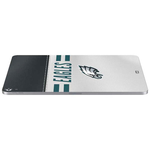 NFL Philadelphia Eagles White Striped Apple iPad Air Skin
