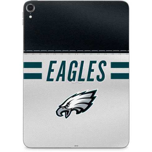 NFL Philadelphia Eagles White Striped Apple iPad Pro Skin