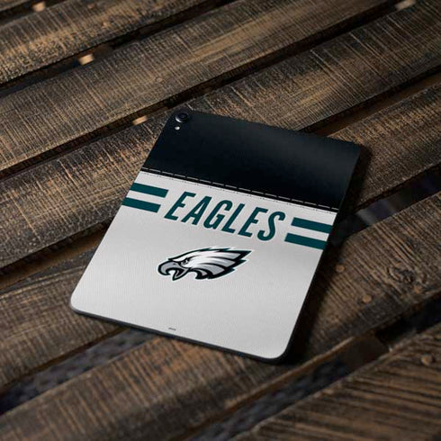 NFL Philadelphia Eagles White Striped Apple iPad Pro Skin