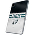 NFL Philadelphia Eagles White Striped iPad Pro 11in (2024) Clear Case