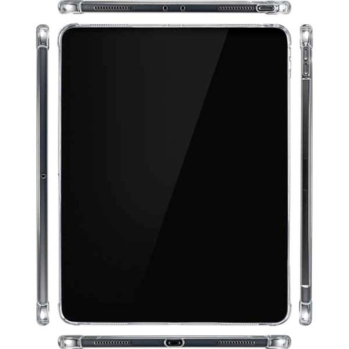 NFL Philadelphia Eagles White Striped iPad Pro 11in (2024) Clear Case