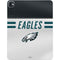 NFL Philadelphia Eagles White Striped iPad Pro 13in M4 (2024) Skin