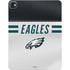 NFL Philadelphia Eagles White Striped iPad Pro 13in M4 (2024) Skin