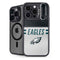 NFL Philadelphia Eagles White Striped iPhone 13 Pro Kickstand Case
