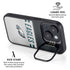 NFL Philadelphia Eagles White Striped iPhone 15 Kickstand Case