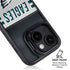 NFL Philadelphia Eagles White Striped iPhone 15 Kickstand Case
