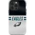 NFL Philadelphia Eagles White Striped iPhone 15 Pro Impact Case