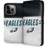 NFL Philadelphia Eagles White Striped iPhone Cases