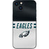 NFL Philadelphia Eagles White Striped iPhone 15 Skin