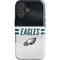 NFL Philadelphia Eagles White Striped iPhone 16 Impact Case