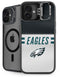 NFL Philadelphia Eagles White Striped iPhone 16 Kickstand Case